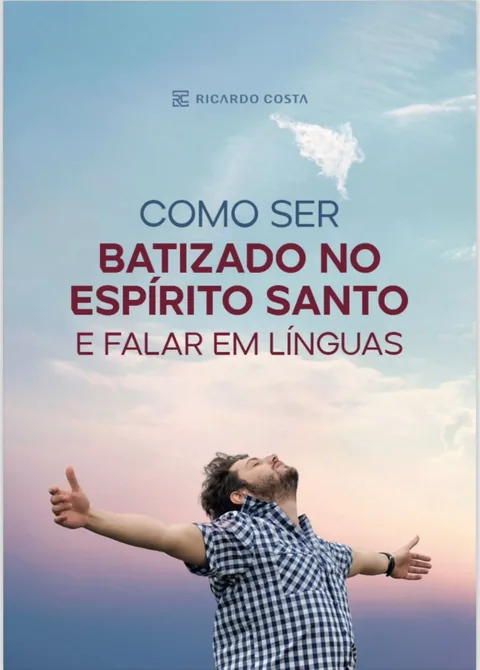 Capa do e-book Como ser Batizado no Espirito Santo e Falar em Linguas