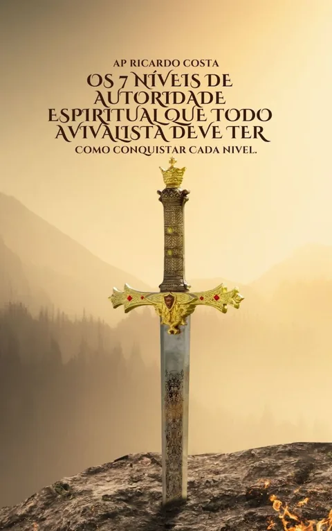 Capa do e-book Os 7 Níveis de Autoridade Espiritual que todo Ministro deve alcançar