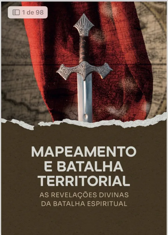 Capa do e-book Mapeamento e Batalha Territorial